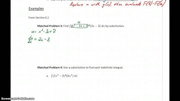 MATH 151 Module 11.1 Sec 6.2 Matched Problem 3