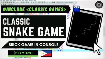 Classic Snake Game in C++ For Beginners  - Easy Console Game