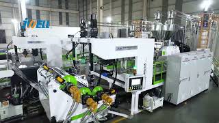 800 kg/h PET Sheet Extrusion Machine | CJWH85/44 52/40 Co-extrusion |Jwell Machinery