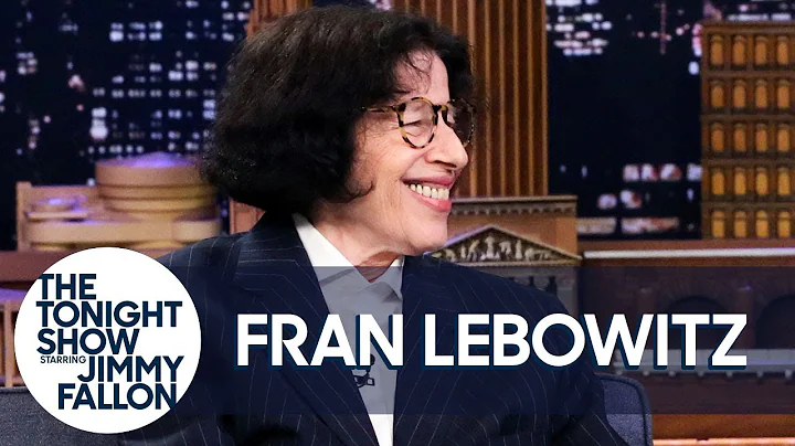 Fran Lebowitz Tries to Not Talk About Her Netflix ...