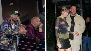 Kansas City Chiefs Star Travis Kelce Grooves to Taylor Swift at World Series