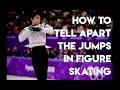 HOW TO TELL APART THE JUMPS IN FIGURE SKATING