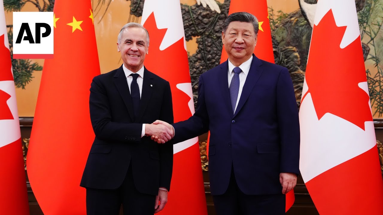 Canada's Mark Carney meets with China's Xi Jinping in Beijing