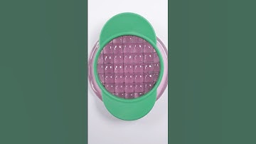 How to make clear slime bubbles using potato cutter- Satisfying and Relaxing, slime ASMR