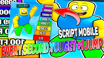 Every Second You Get +1 Jump Power script mobile – (Autofarm wins)