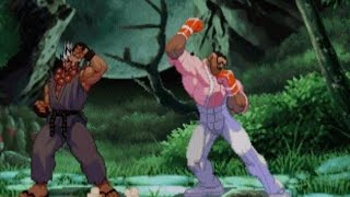 DUDLEY'S PARRY PUNISHES JUST HIT HARD!! -Street Fighter 30th Anniversary Collection DUDLEY VS AKUM