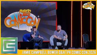 Jamie Campbell Bower Q&amp;A | Puerto Rico Comic Con 2026