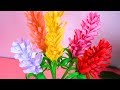 How To Make Lavender Paper Flower  | DIY Flower Crafts 2020