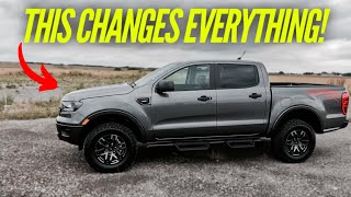 FIRST MOD To My 2022 NEW FORD RANGER TREMOR DIODE DYNAMICS DITCH LIGHTS & MORE! WOW!