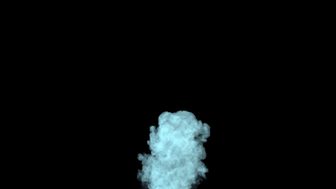 X-Particles xpExplosiaFX Transparency Smoke Test