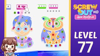 Screw Out Level 77 Solution Walkthrough