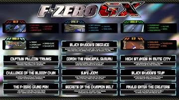F-Zero GX - Menu