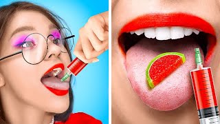 ⁣FUNNY FAST FOOD HACKS || Cool Life Hacks and Watermelon Cake Recipes By 123GO!LIVE