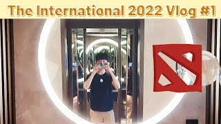 Arriving at The International! | Player room tour | DuBu Dota2