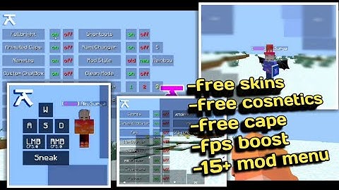 Best Client For PojavLauncher 1.8.9 (free skins, free cosmetics, free cape, fps+) - PojavLauncher