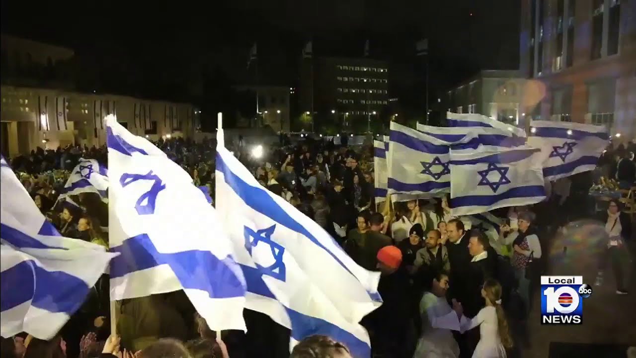 South Floridians Travel To Jerusalem To Celebrate Israel YouTube