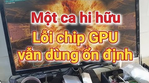 Lỗi chip GPU nhưng vẫn dùng tốt. #recom #suapc #sualaptop #recomrepair #suamaytinh #suavga