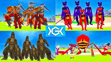 Nextbot in playground mod | titan cameraman, speakerman, godzilla | big city from Sonic attacks