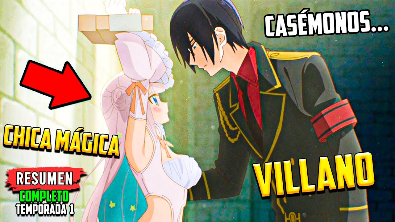 ✨ SON ENEMIGOS PERO SE ENAMORARON A PRIMERA VISTA ✨ Katsute Mahou Shoujo Resumen Temporada 1