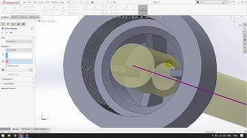 Solidworks  Ball Pen CAD Model in