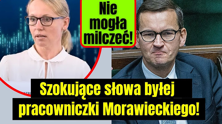Dramatyczne informacje ujawnia była pracowniczka Mateusza Morawieckiego! Nie mogła dłużej milczeć!!!