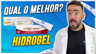 HIDROGEL: QUAL A DIFERENÇA ENTRE ELES? QUAL A INDICAÇÃO DO HIDROGEL?