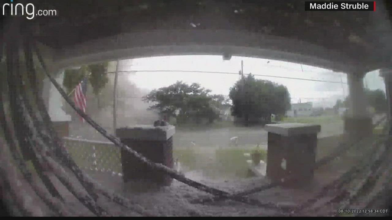 Ring doorbell video shows Evansville home explosion YouTube