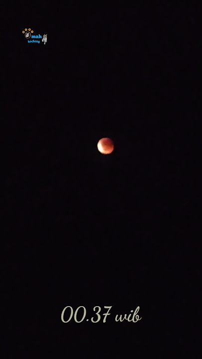 Gerhana bulan 7 September 2025 #bloodmoon #moon #gerhanabulan