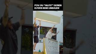POV: Du hilfst deinen Eltern beim umbauen … #julienbam #bulienjam