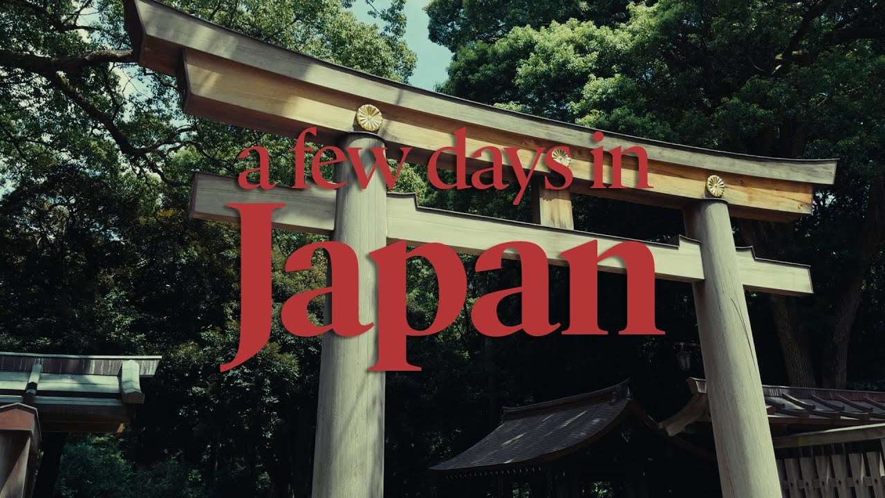 a few days in Japan (iPhone 15 - Apple Log) - YouTube