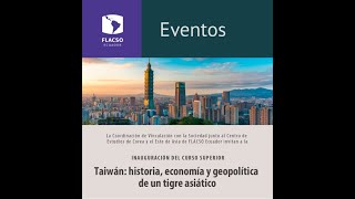 Yen-Pin Su en Taiwán: historia, economía y geopolítica de un tigre asiático Yen-Pin Su en Taiwán: historia, economía y geopolítica de un tigre asiático