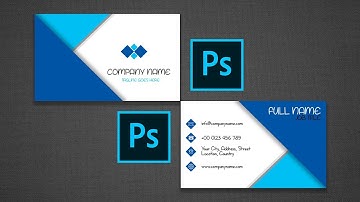 Create a Print Ready Business Card Design in Photoshop