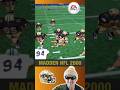 Texas Longhorns and Saints RB Ricky Williams destroys the Panthers defensive front #madden #saints
