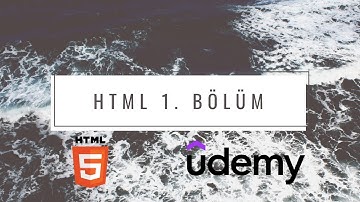 2 Videoda HTML Öğrenin (1. Video) #html
