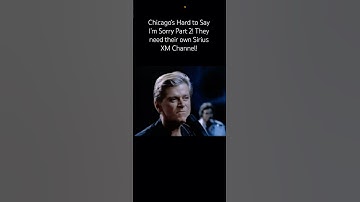 Chicago’s Hard to Say I’m Sorry Part 2! They need their own Sirius XM Channel! #shorts #petercetera
