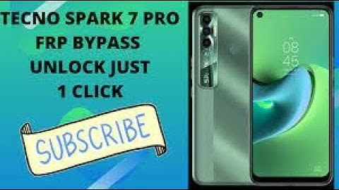 Tecno Spark 7 Pro/Spark 7 (KF8/KF6K/KF6i). Password pattern Frp / Unlock Android 11 hydra tools