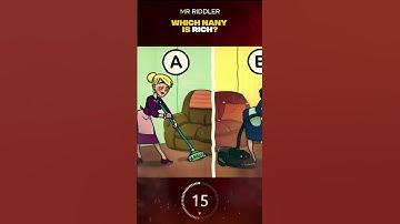 Which Nanny is rich? 👵 #challenge #puzzle #quiz #riddles