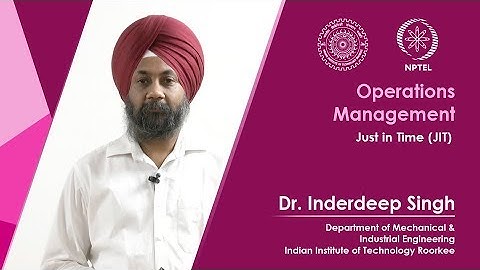 Lecture 56 Just In time (JIT)