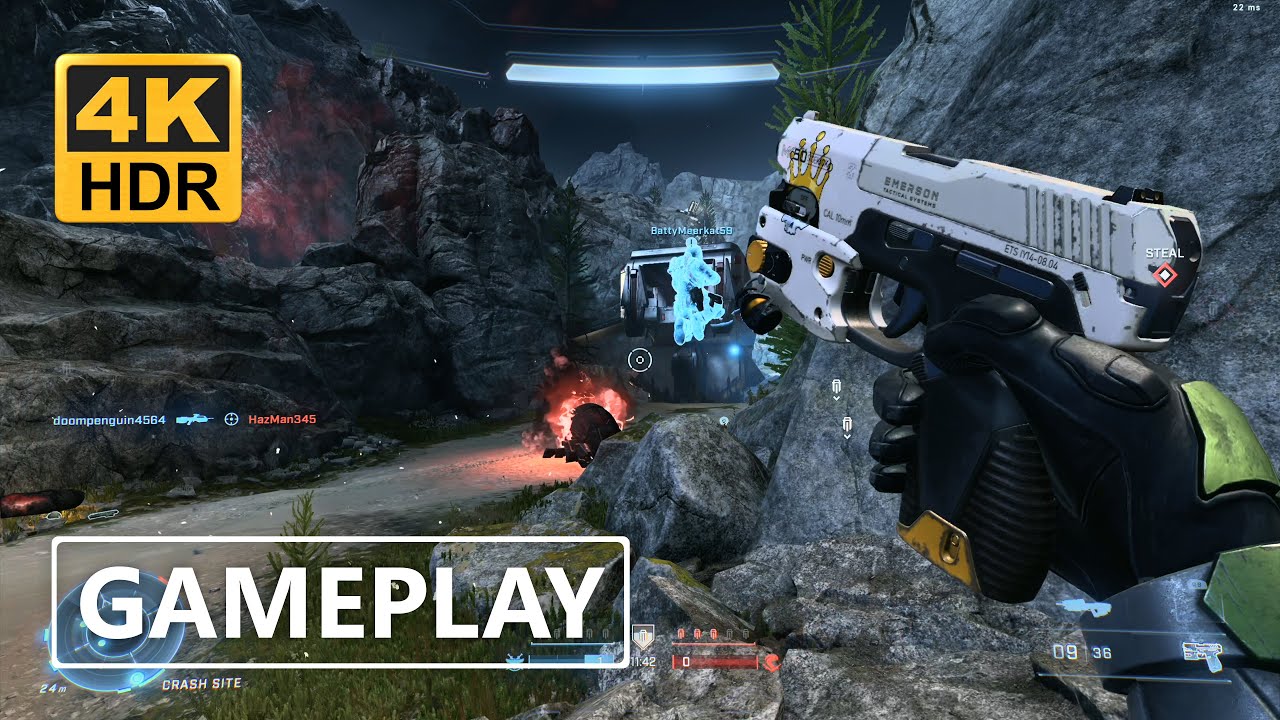 Halo Infinite Xbox Series X Big Team Battle Gameplay 4K HDR - YouTube