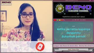 Jangan Ada Dusta di Antara Kita - Broery M \u0026 Dewi Yull (karaoke duet Sena Fila | cover smule)