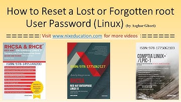 How to Reset a Lost, Forgotten, or Unknown root User Password (CentOS 7 / RHEL 7)