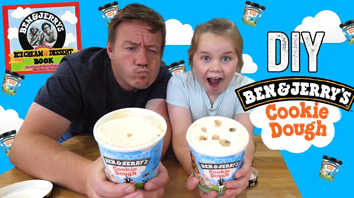 Homemade Ben & Jerry's Cookie Dough Ice Cream | Cook book Corner