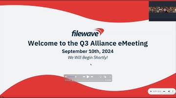 2024 Q3 Alliance eMeeting