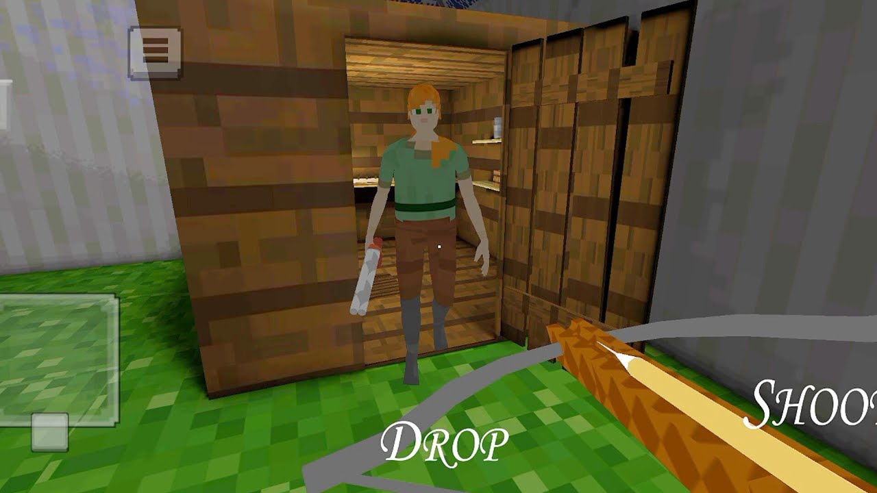 PLAYING AS GRANDPA IN GRANNY MINECRAFT V1.9 MINECRAFT GRANNY HORROR ESCAPE 