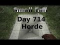 7 Days to Die Small Free Fall Bunker Day 714 Horde