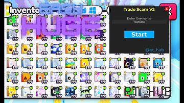 PT_HUB Pet simulator 99 trade scam script v2.(EASY HUGES)-With dual screen.