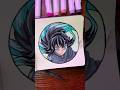 [ASMR] Drawing Muichiro (Profile Picture #shorts)