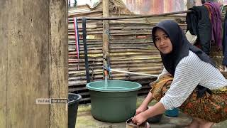Ah Nikmatnya‼️NIAT KURING Silaturahmi Ke Neng Dea. Intip Aktivitas Pagi Mengirat dan Menganyam Bambu