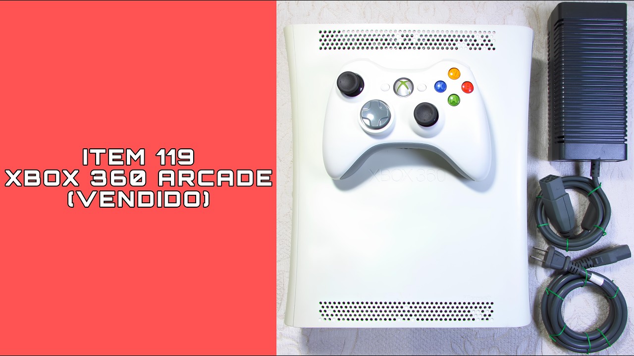 ITEM 119 - Xbox 360 Arcade