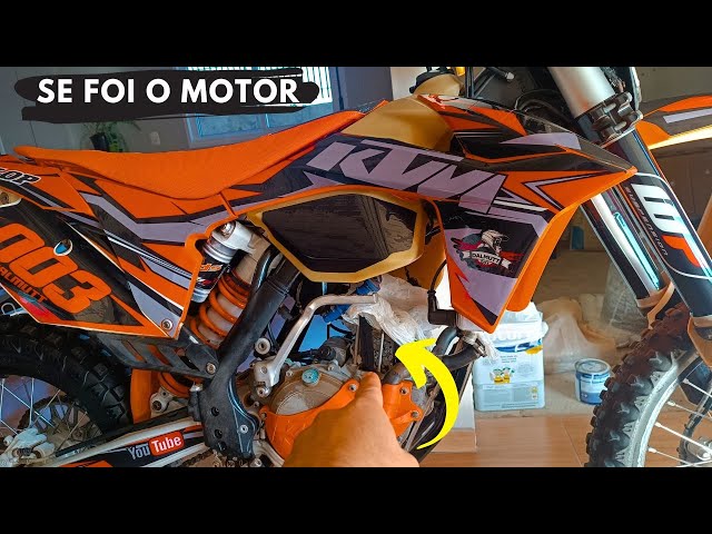 PRIMEIRA VEZ Testando um KTM 350 de Trilha VEJA só essa moto de trilha.. 